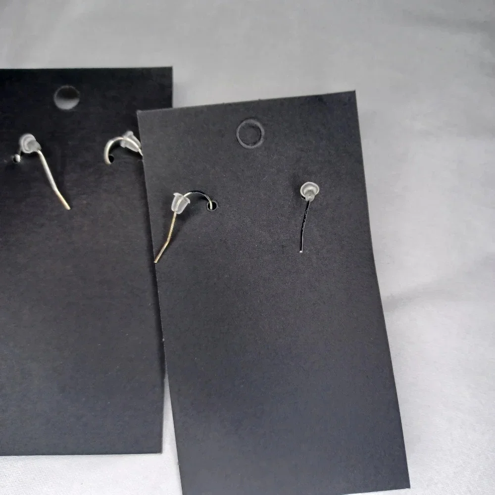 Handmade penguin and Popsicle earrings